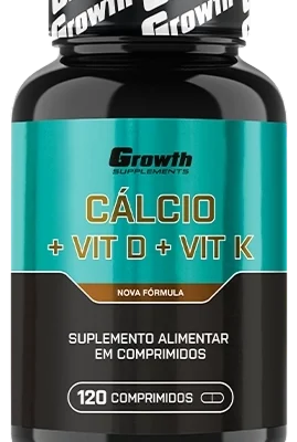 Cálcio + Vitamina D + Vitamina K - 120 comp