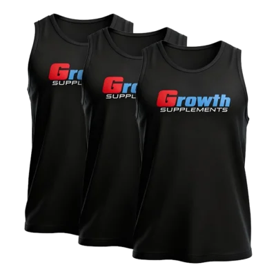 Kit 3 Regata Growth casual Preta