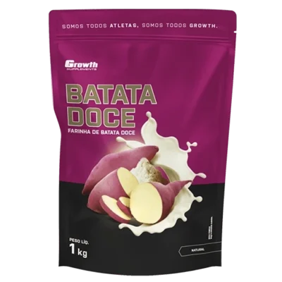 100% Batata Doce em Pó Sabor Natural 1kg