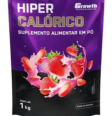 (TOP) Hipercalórico Sabor Morango 1Kg