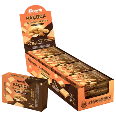 Paçoca Growth Display Com 12Un 276g